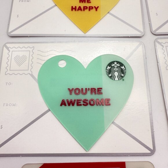 Lot of 11 Starbucks Cards Mini & Die Cut Specialty Holiday Cards – HTF - Picture 3 of 12